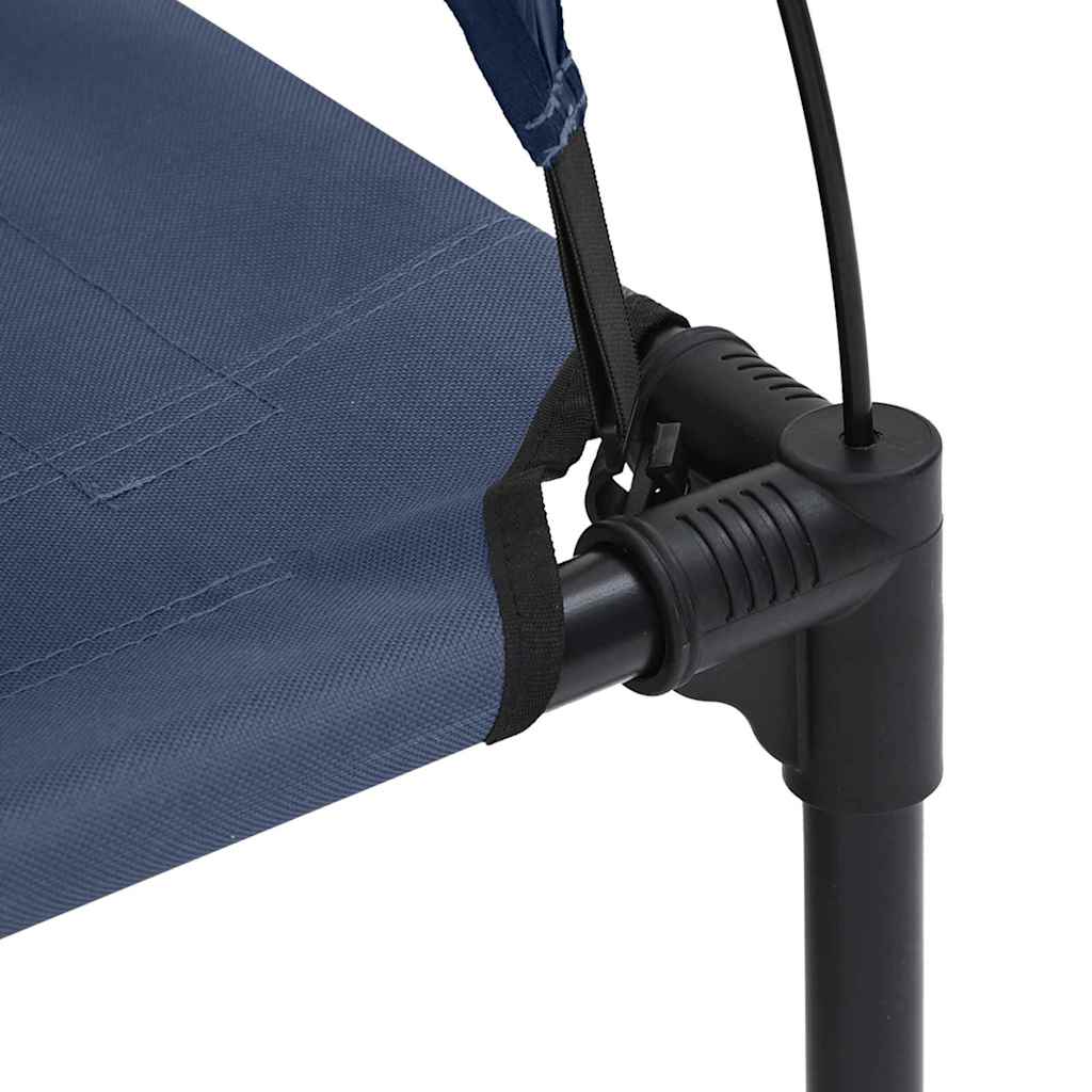 Hundsäng Mörkblå 92 x 77 x 82,5 cm Stål