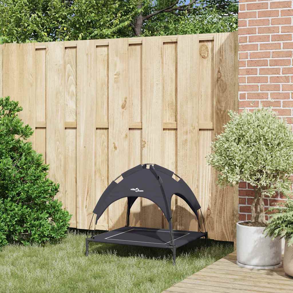 Hundsäng Svart 71 x 64 x 71 cm Stål