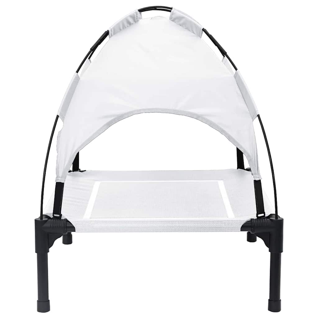 Hundsäng Silvergrå 71 x 64 x 71 cm Stål