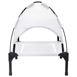 Hundsäng Silvergrå 71 x 64 x 71 cm Stål