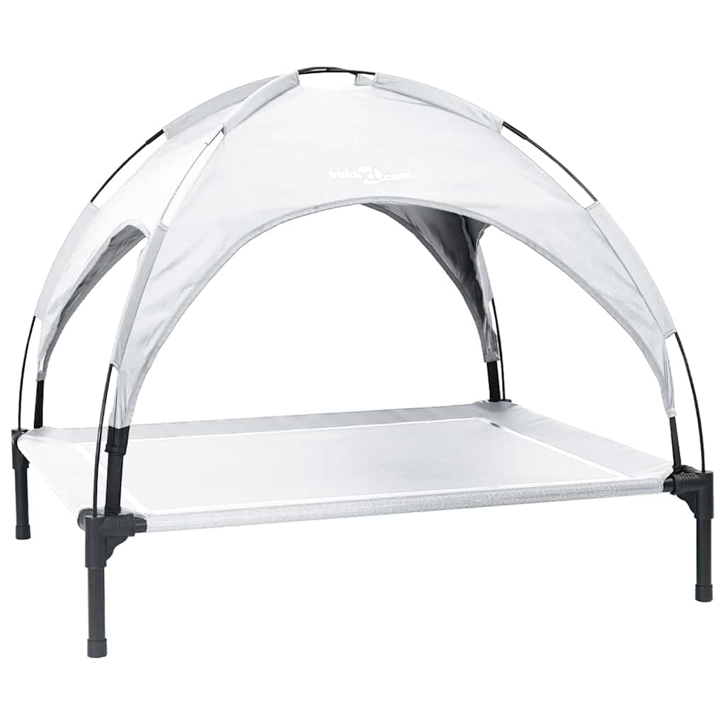 Hundsäng Silvergrå l Stål