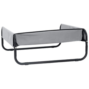 Hundsäng Ljusgrå 70 x 70 x 28,5 cm Stål