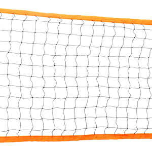 Badmintonset med 2 racketar, nät och förvaring 292x30x152 cm