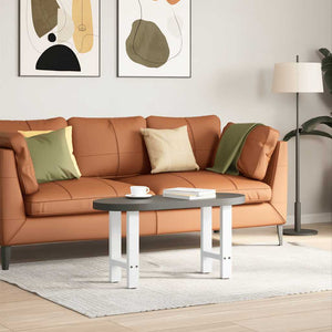 Soffbordsben vita 2 st 38x(42-43) cm stål