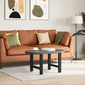 Soffbordsben svarta 2 st 60x(42-43) cm stål