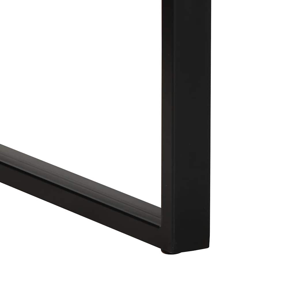 Skrivbord flerfärgat 100x50x75 cm massivt trä återvunnet