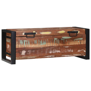 Förvaringskistor 80 x 30 x 30 cm Massivt återvunnet trä