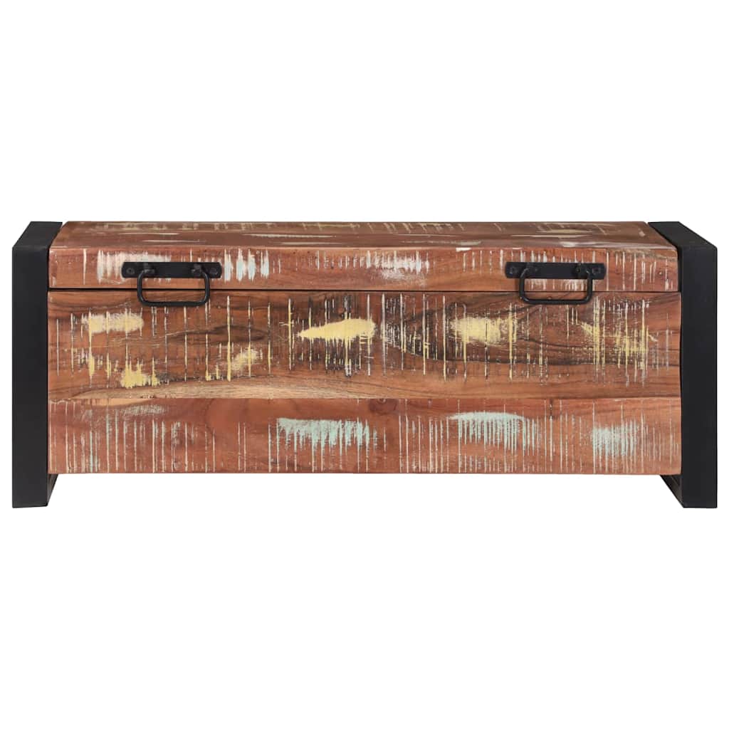 Förvaringskistor 80 x 30 x 30 cm Massivt återvunnet trä