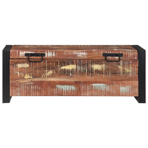 Förvaringskistor 80 x 30 x 30 cm Massivt återvunnet trä