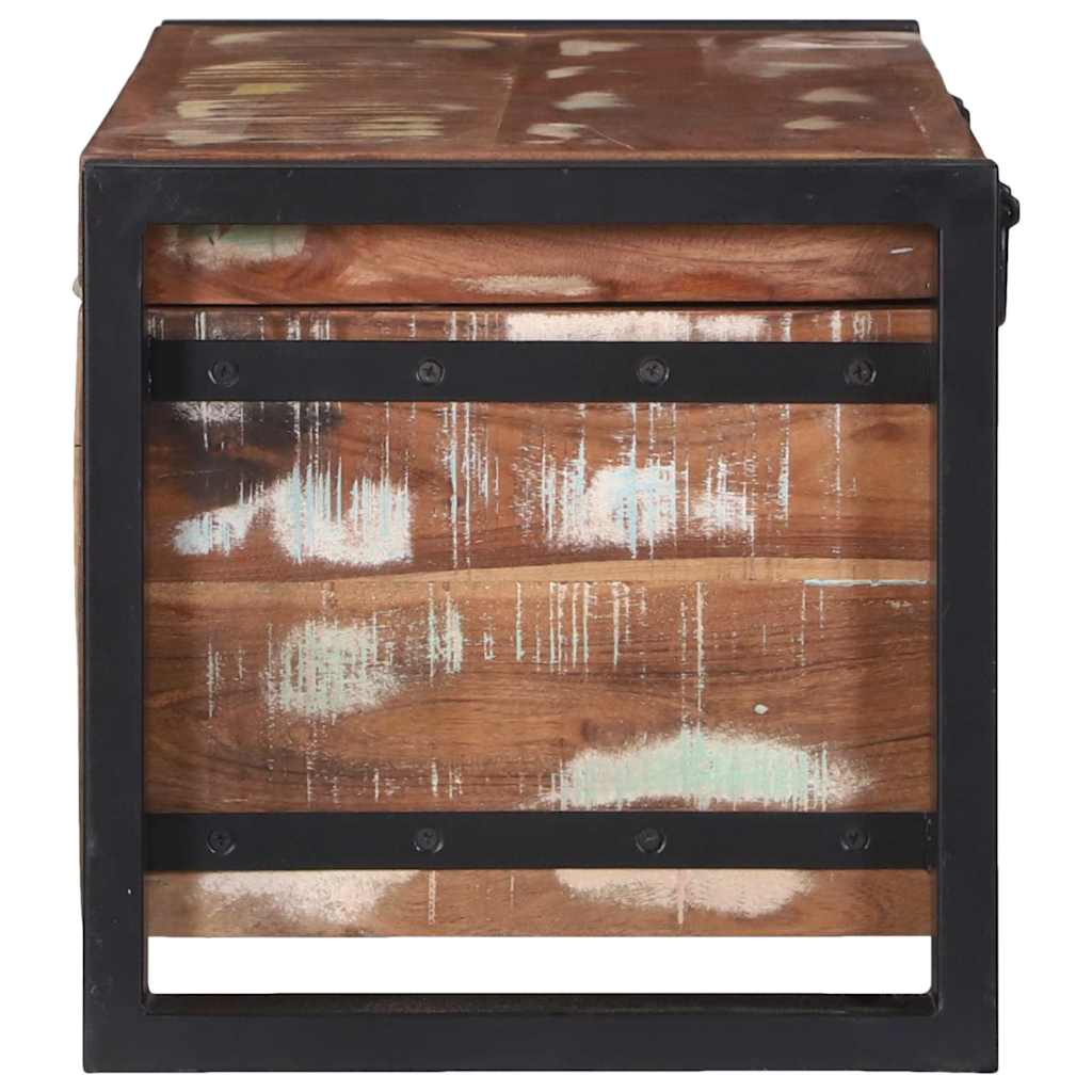 Förvaringskistor 80 x 30 x 30 cm Massivt återvunnet trä