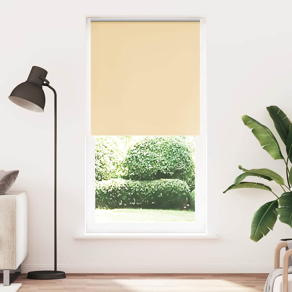 Rullgardin mörkläggningsbeige 95x230 cm tyg bredd 90,7 cm