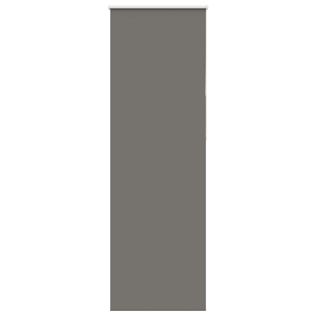 Rullgardin mörkläggning grå 80x210 cm tyg bredd 75,7 cm