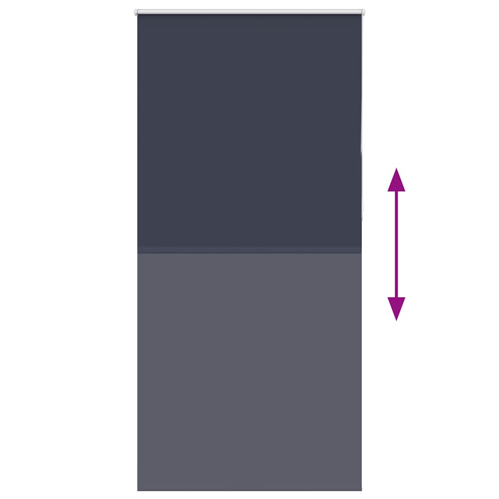 Rullgardin mörkläggning marin 95x230 cm tyg bredd 90,7 cm