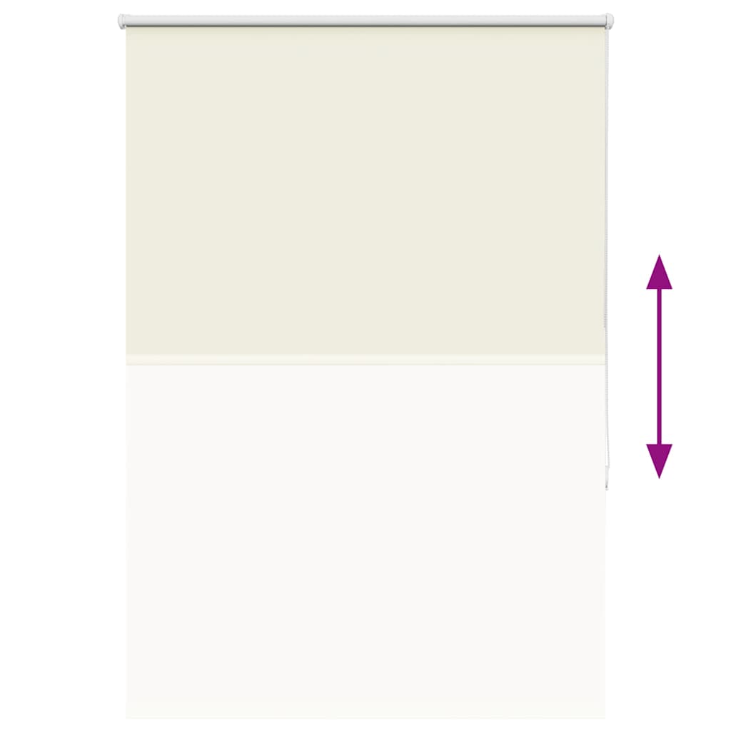 Rullgardin mörkläggning naturvit 95x130 cm tygbredd 90,7 cm