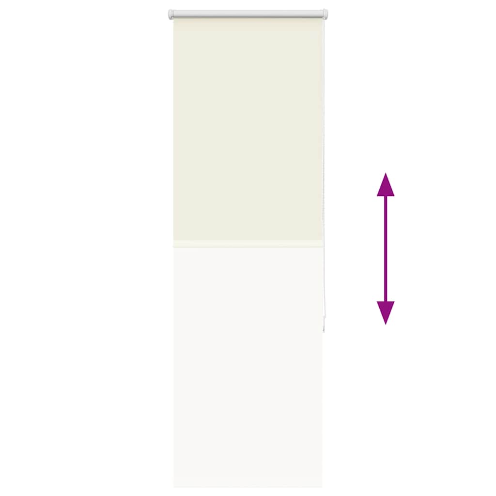 Rullgardin mörkläggning naturvit 50x175 cm tyg bredd 45,7 cm