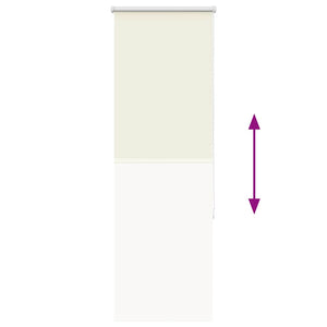 Rullgardin mörkläggning naturvit 50x175 cm tyg bredd 45,7 cm