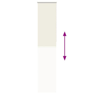 Rullgardin mörkläggning naturvit 60x230 cm tygbredd 55,7 cm