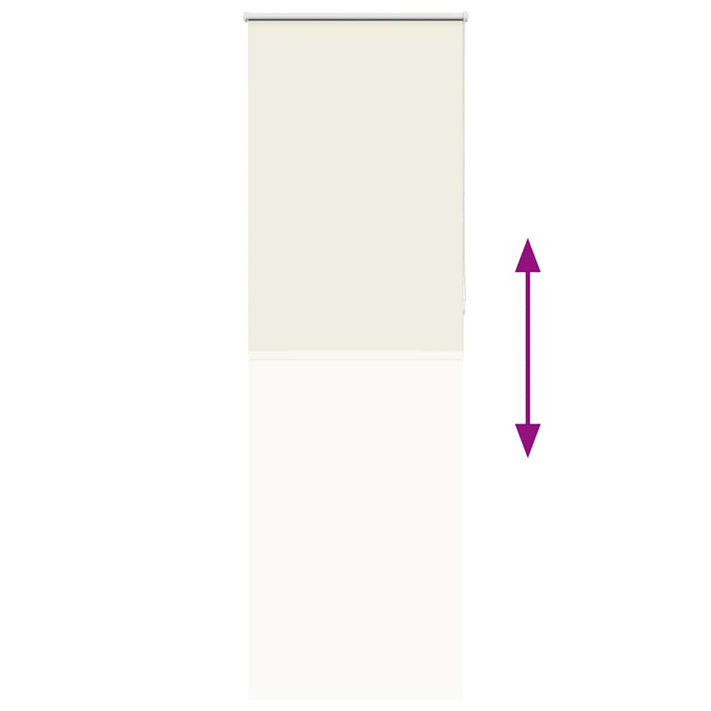 Rullgardin mörkläggning naturvit 85x230 cm tygbredd 80,7 cm