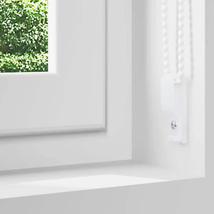 Rullgardin mörkläggning vit 90x230 cm tyg bredd 85,7 cm