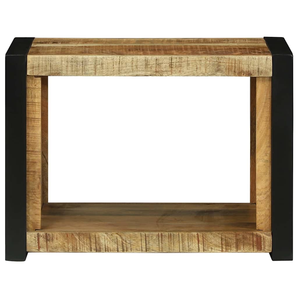 Väggkub med lagring Brun 55 x 35 x 40 cm Massivt mangoträ