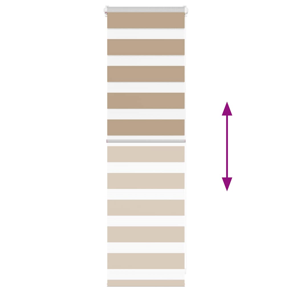 Rullgardin zebra 45x100 cm tyg bredd 40,9 cm polyester