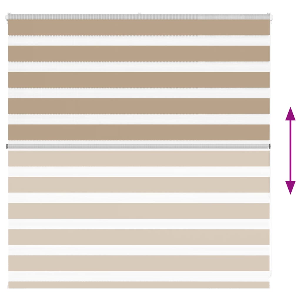 Rullgardin zebra 145x100 cm tyg bredd 140,9 cm polyester