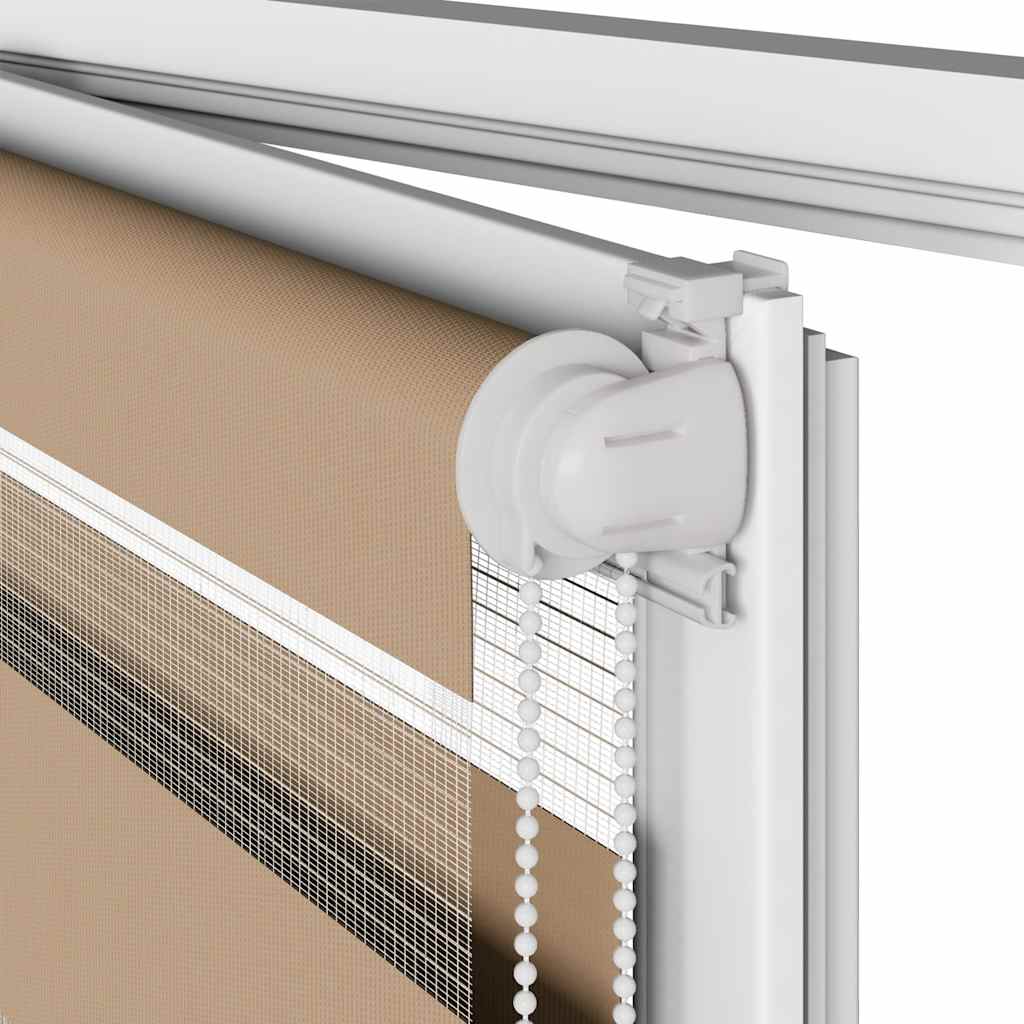 Rullgardin zebra 155x100 cm tyg bredd 150,9 cm polyester