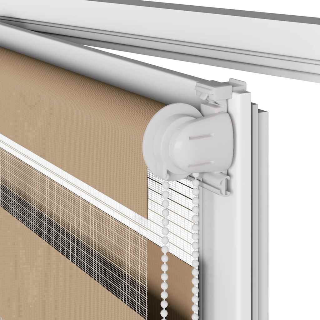 Rullgardin zebra 165x100 cm tyg bredd 160,9 cm polyester