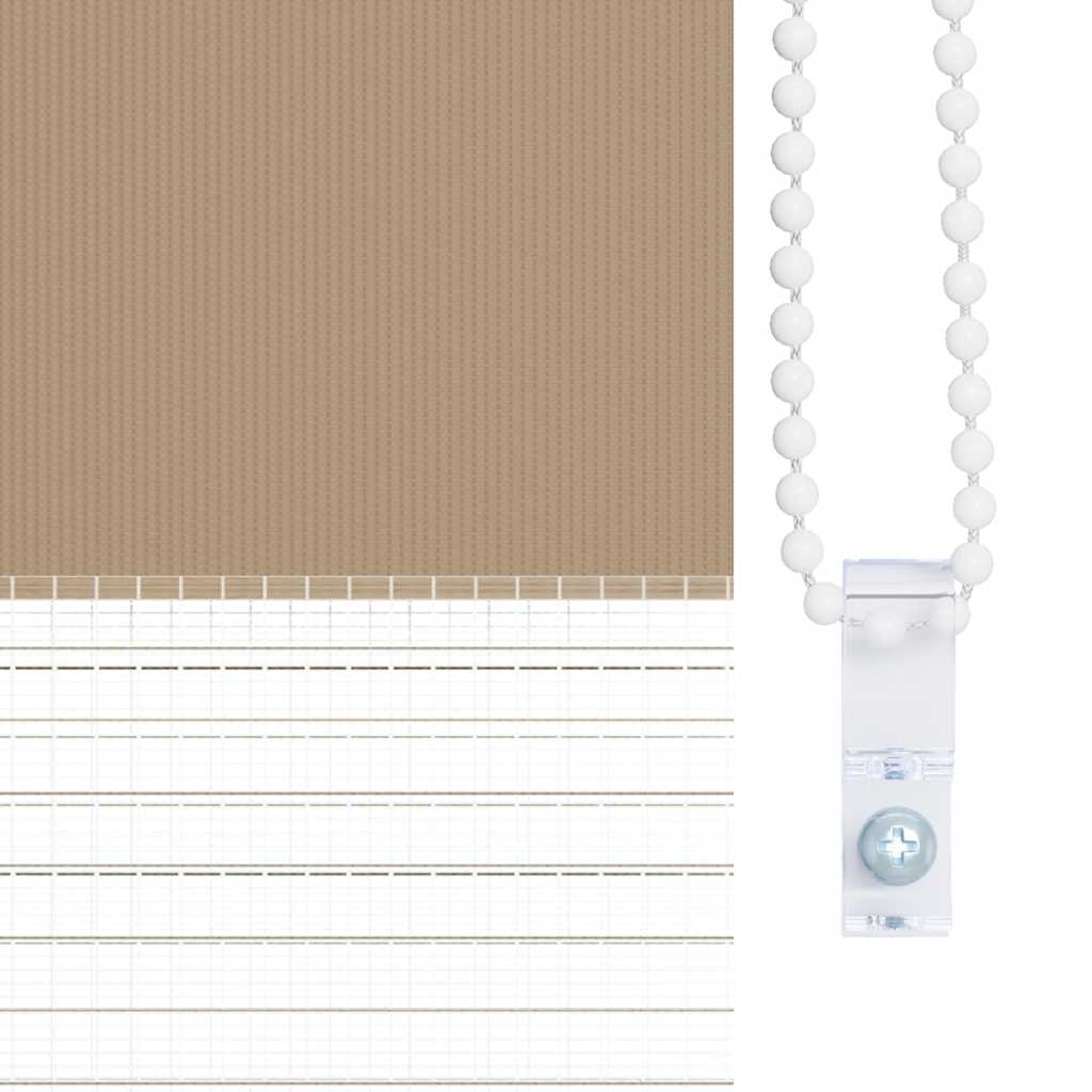 Rullgardin zebra 165x100 cm tyg bredd 160,9 cm polyester