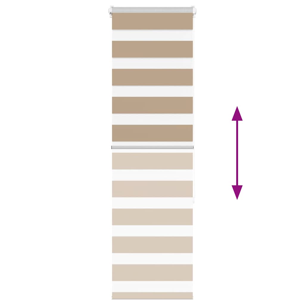 Rullgardin zebra 45x150 cm tyg bredd 40,9 cm polyester