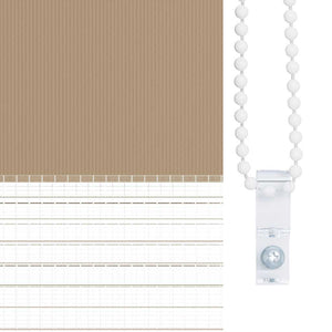 Rullgardin zebra 120x150 cm tyg bredd 115,9 cm polyester