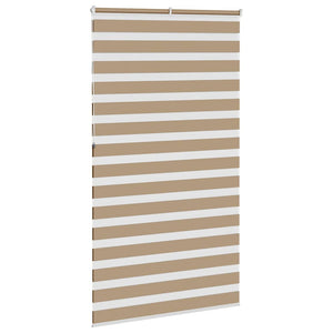 Rullgardin zebra 135x230 cm tyg bredd 130,9 cm polyester