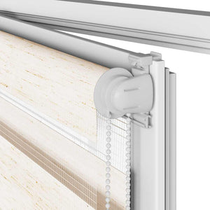 Rullgardin zebra 160x100 cm tyg bredd 155,9 cm polyester