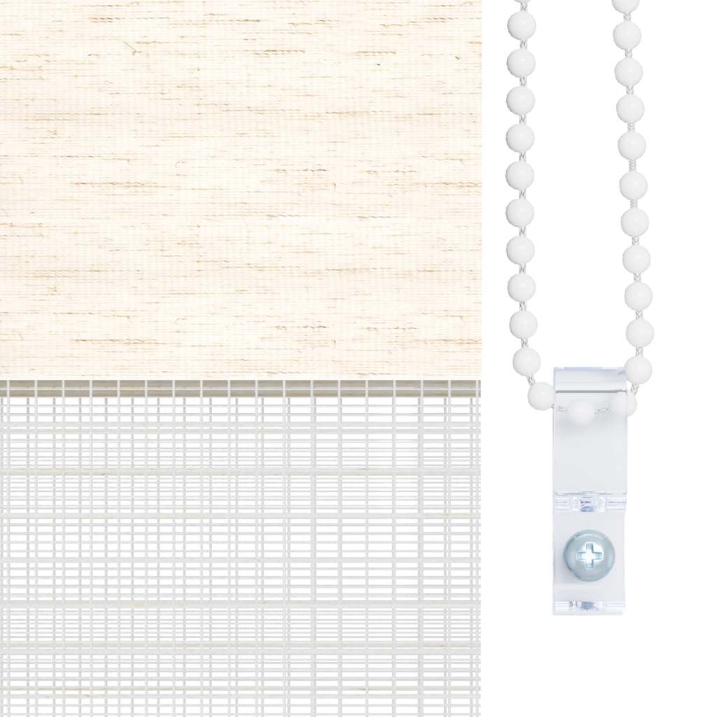 Rullgardin zebra 80x200 cm tyg bredd 75,9 cm polyester