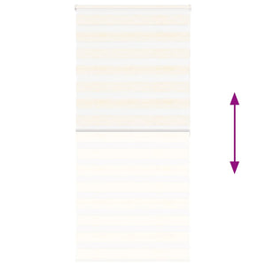 Rullgardin zebra 105x200 cm tyg bredd 100,9 cm polyester