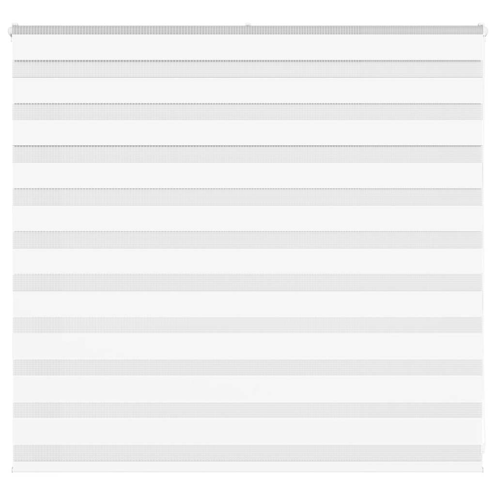 Rullgardin zebra vit 155x100 cm tyg bredd 150,9 cm polyester