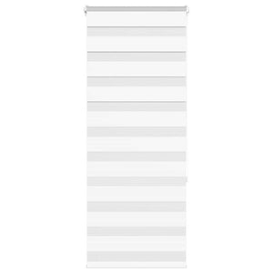 Rullgardin zebra vit 60x150 cm tyg bredd 55,9 cm polyester