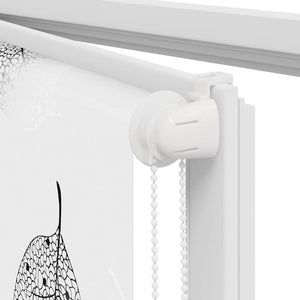 Rullgardin för dusch 90x240 cm tyg bredd 86 cm