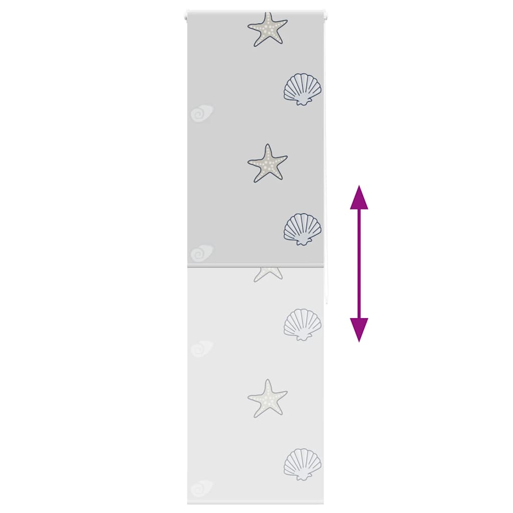 Rullgardin för dusch 60x240 cm tyg bredd 56 cm