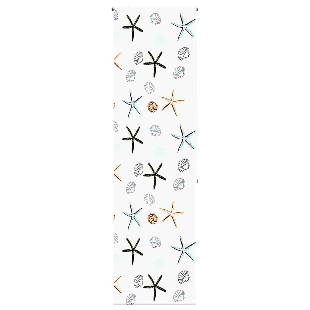 Rullgardin för dusch 80x240 cm tyg bredd 76 cm