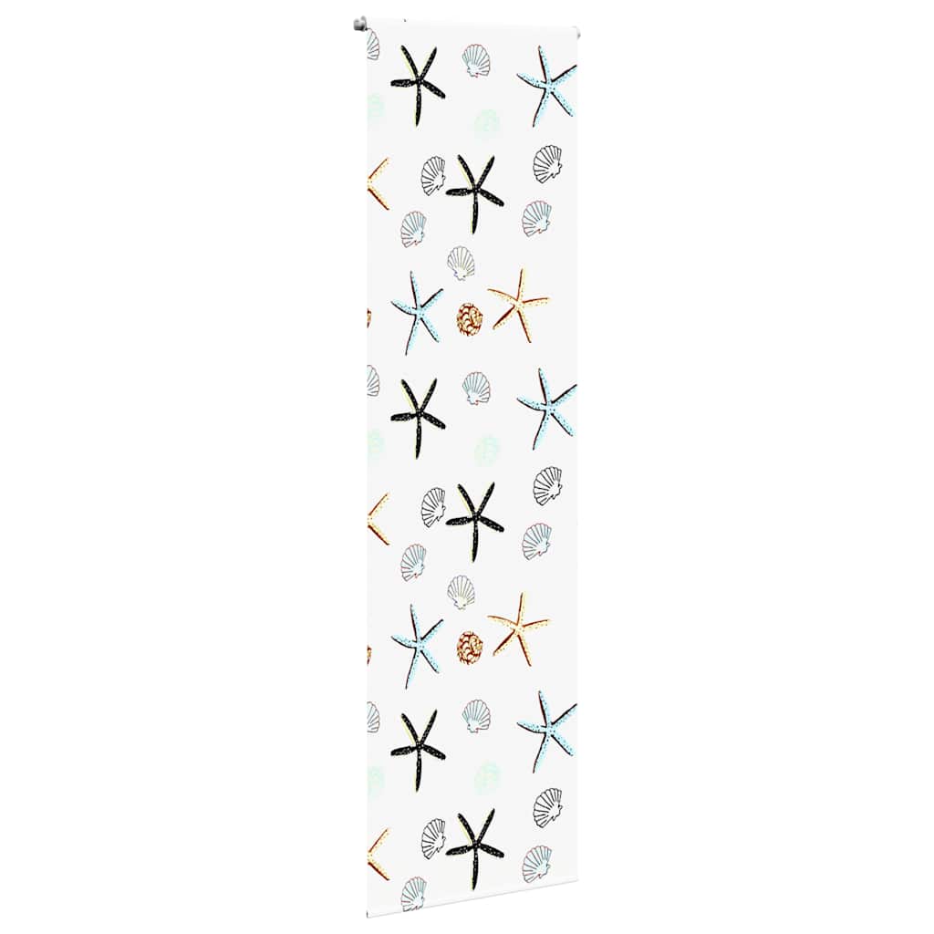 Rullgardin för dusch 80x240 cm tyg bredd 76 cm