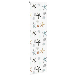 Rullgardin för dusch 80x240 cm tyg bredd 76 cm