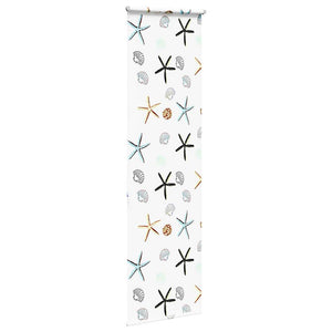 Rullgardin för dusch 80x240 cm tyg bredd 76 cm