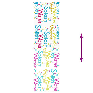Rullgardin för dusch 60x240 cm tyg bredd 56 cm