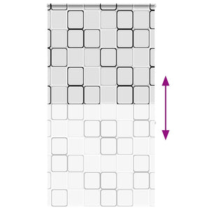 Duschrullgardin med kassett 140x240 cm tyg bredd 136 cm