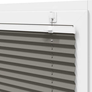 Plisserad persienn antracit 90x100cm tyg bredd 89,4cm polyester