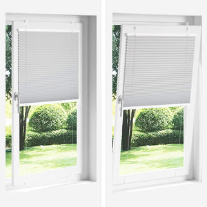 Plisserad persienn bensingrön 45x200cm tyg bredd 44,4cm