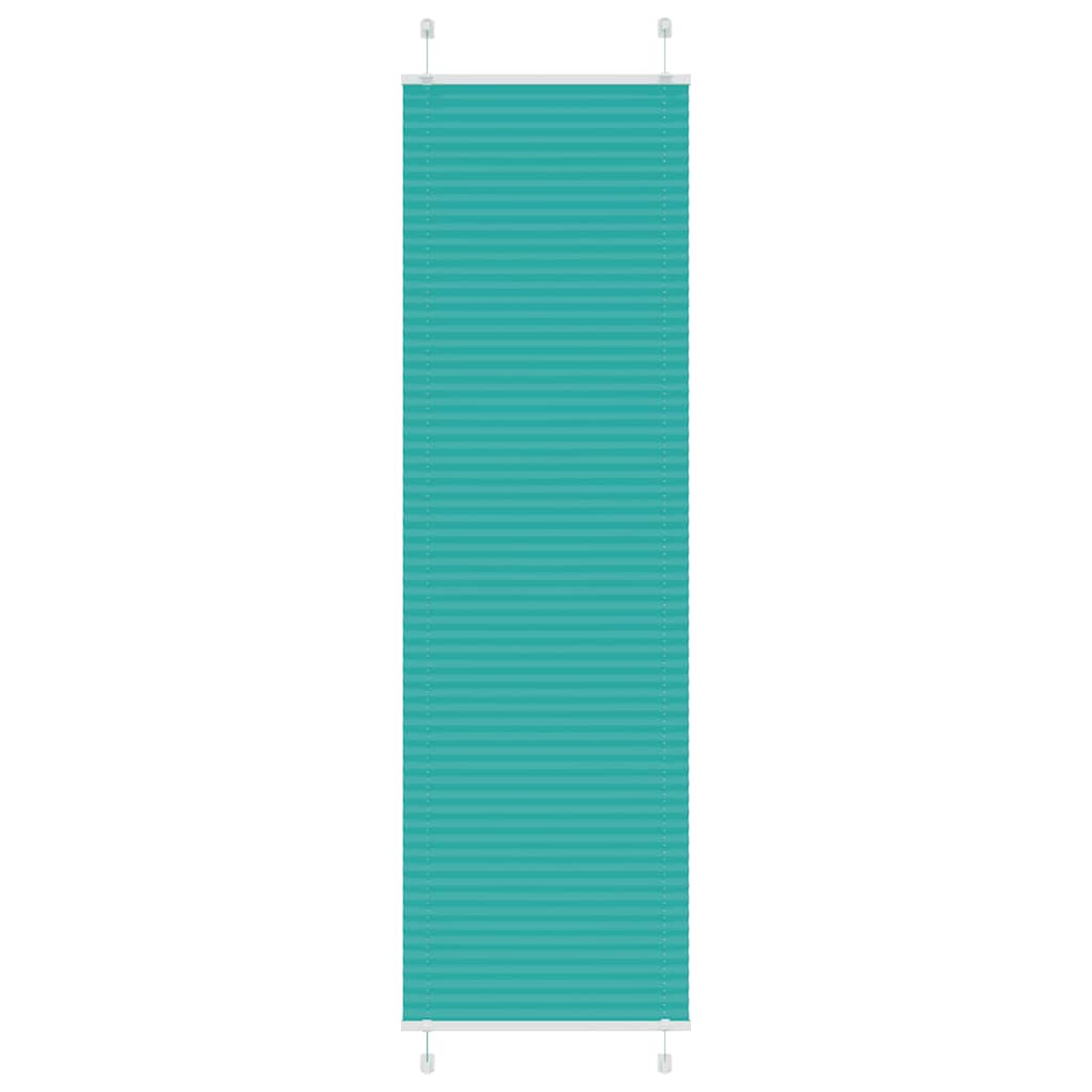 Plisserad persienn bensingrön 60x200cm tyg bredd 59,4cm