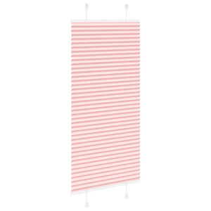Plisserad persienn rosa 60x150cm tyg bredd 59,4cm polyester