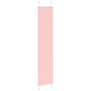 Plisserad persienn rosa 40x200cm tyg bredd 39,4cm polyester